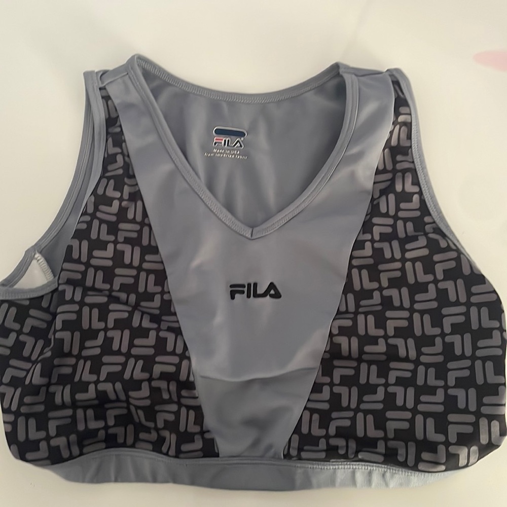 Fila workout crop top